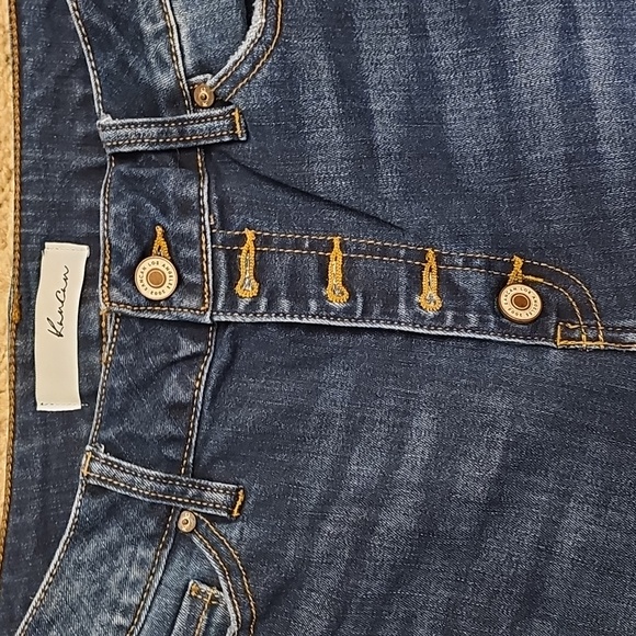 💙Kancan Dark Blue Button Fly Women's Jeans - Picture 2 of 9